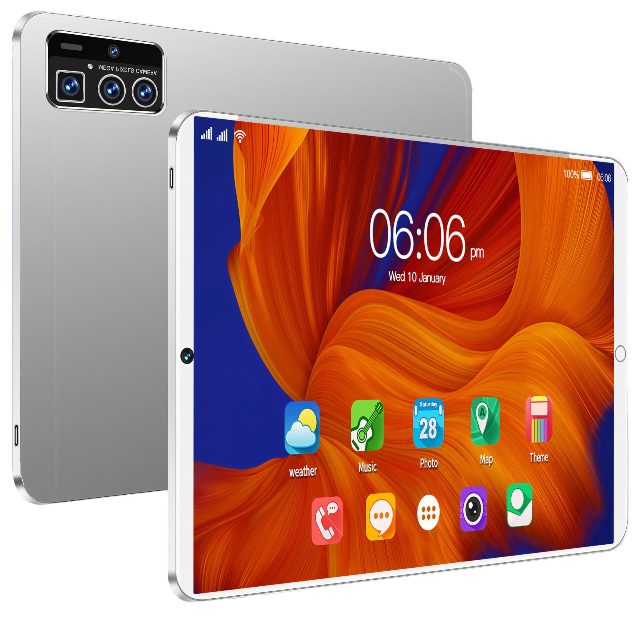 RTO Tablet 10'' HD, 4GB RAM + 64GB pomnilnik, Android, WiFi, BT, 5000 mAh 3