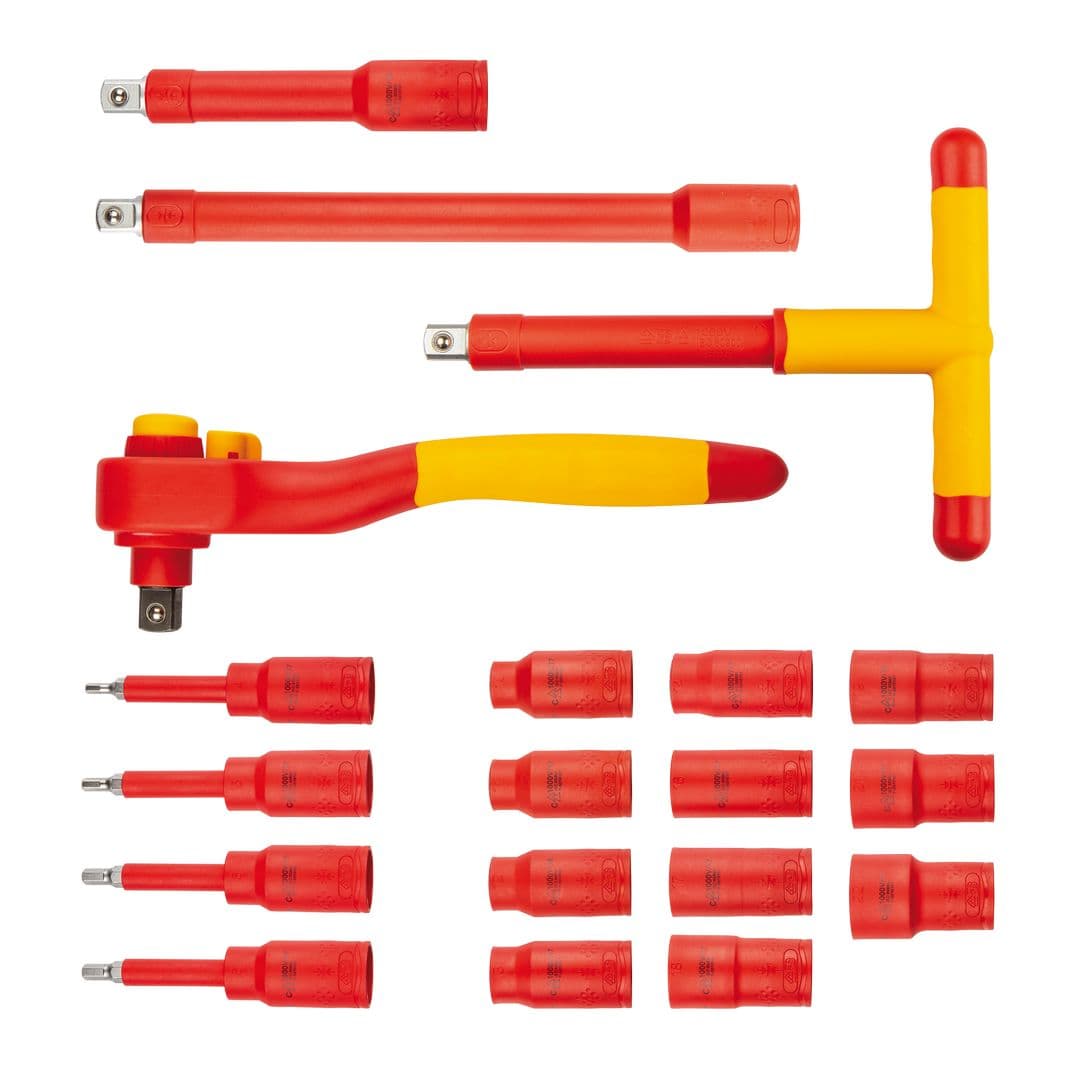 Set nasadnih ključev NEO TOOLS 1000V, 19 kos. 3