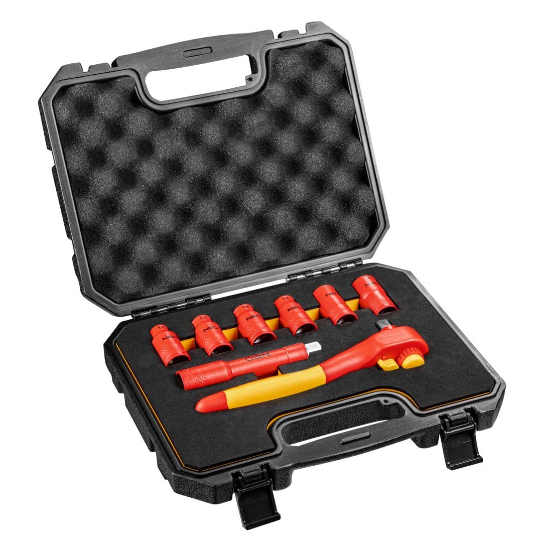 Set nasadnih ključev NEO TOOLS 1000V, 8 kos.