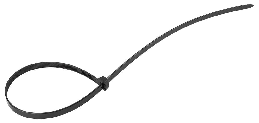 NEO TOOLS Connect ekstremne vezice, 9.0 x 450 mm, črne, 50 kos. 8