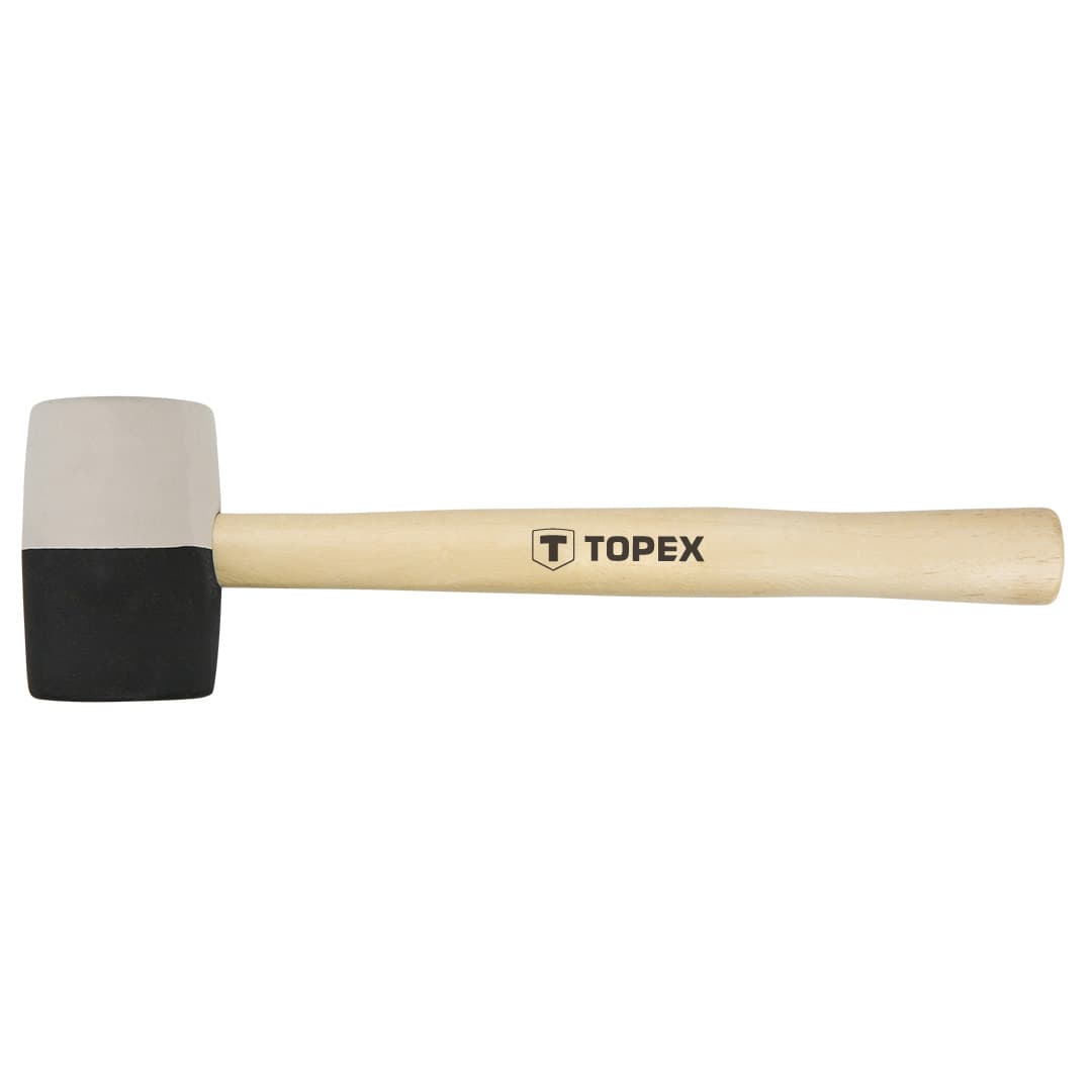 TOPEX Gumijasto kladivo, 58 mm, 450 g