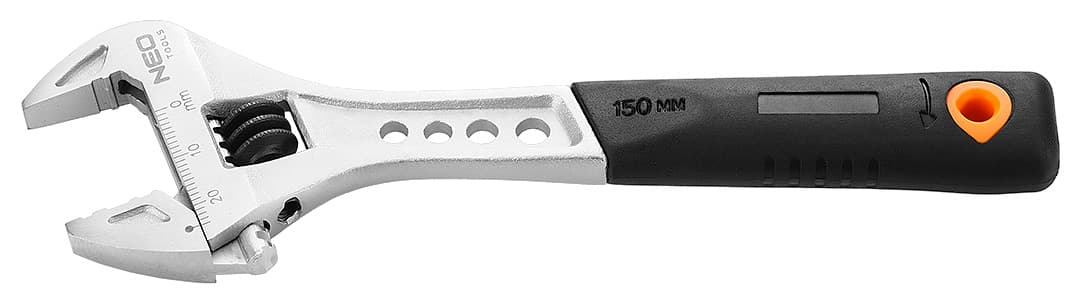 NEO TOOLS nastavljiv ključ 150 mm, območje 0-24 mm 5
