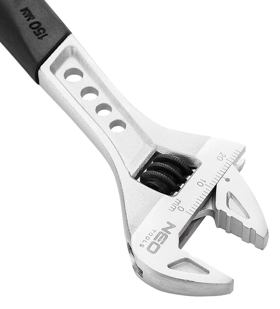 NEO TOOLS nastavljiv ključ 150 mm, območje 0-24 mm 8