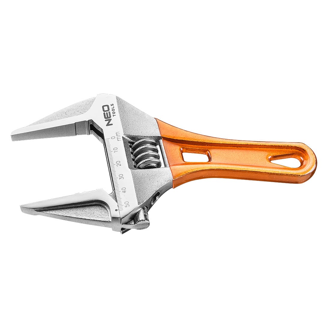 NEO TOOLS nastavljiv ključ, 185 mm, 0-53 mm