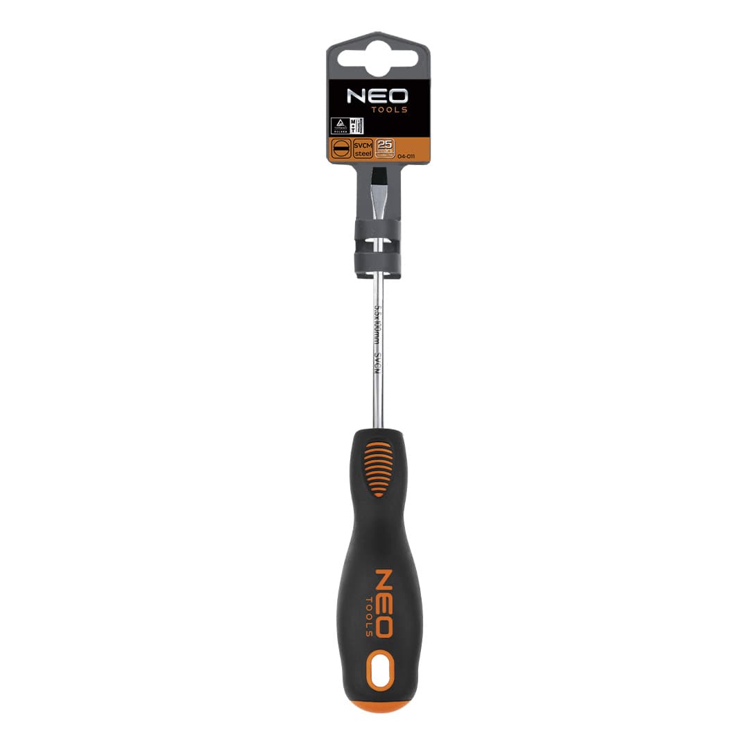 Ploščati izvijač NEO TOOLS 3,0 x 75 mm, S2 3