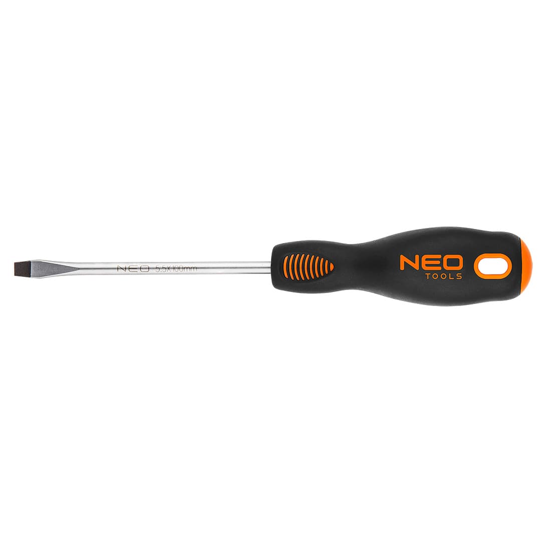 Ploščati izvijač NEO TOOLS 5,5 x 100 mm, S2
