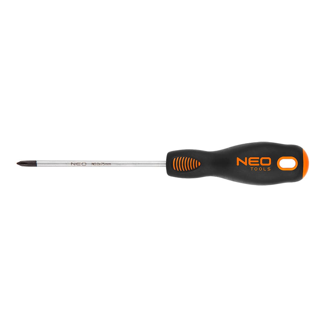 Križni izvijač NEO TOOLS PH0 x 75 mm, S2