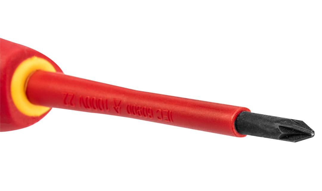 NEO TOOLS izvijač križni 1000V, PZ1 x 80 mm, S2 7