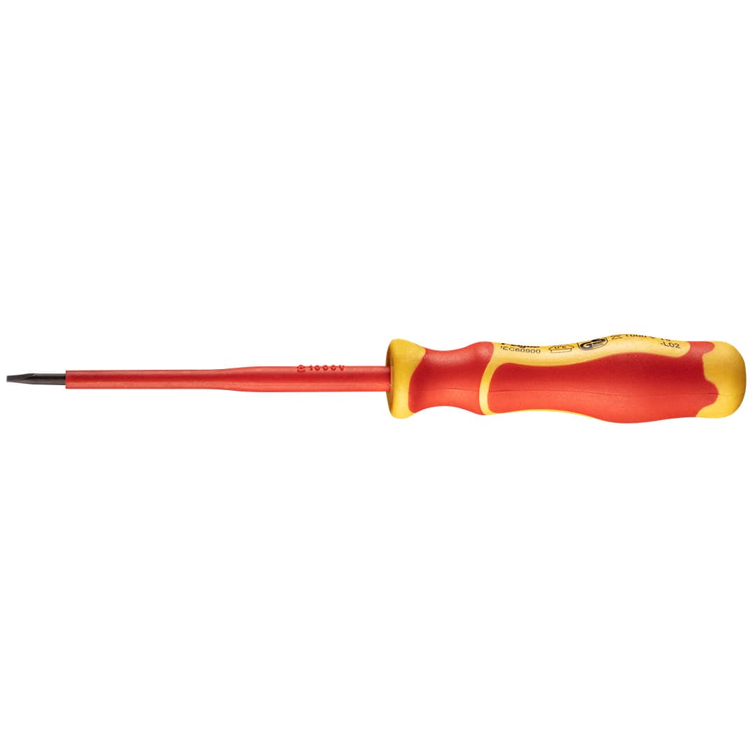 Plošati izvijač NEO TOOLS 1000V, 0.6 x 3 x 100 mm