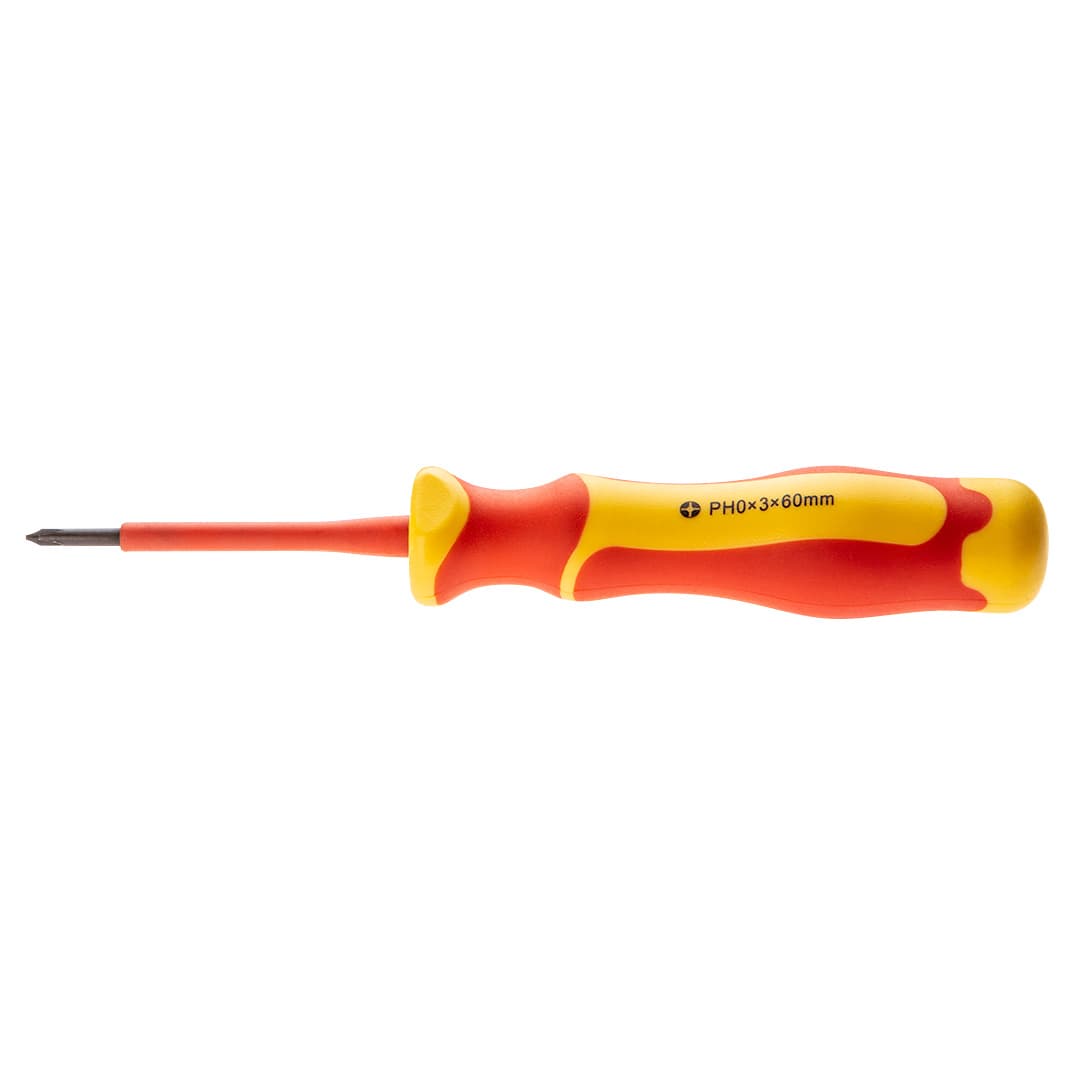 NEO TOOLS Izvijač PH0 x 3 x 60 mm, 1000V