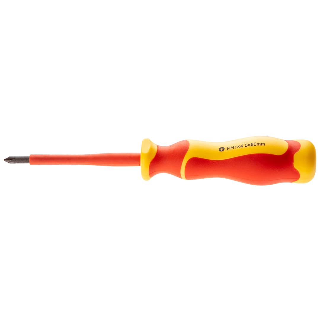 NEO TOOLS Izvijač PH1 x 4.5 x 80 mm, 1000V