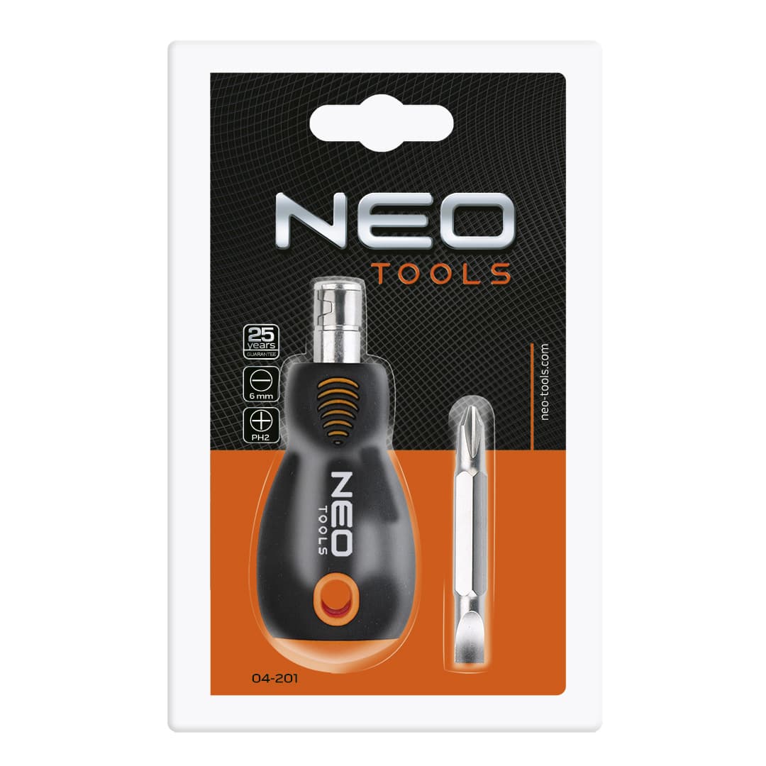 Menjalni izvijač NEO TOOLS PL/PH, 6.0 mm x PH2, CrV 3