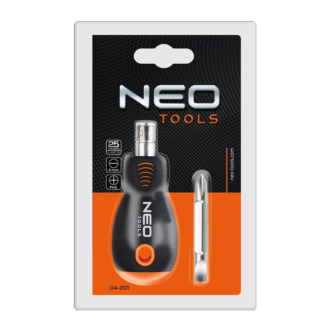 Menjalni izvijač NEO TOOLS PL/PH, 6.0 mm x PH2, CrV 2