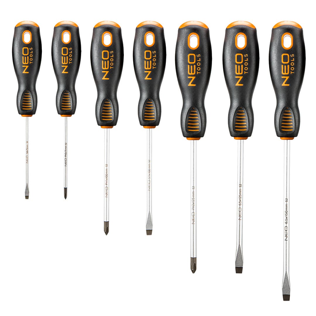 Set izvijačev NEO TOOLS, 7 kosov