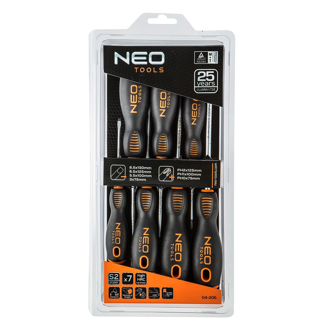 Set izvijačev NEO TOOLS, 7 kosov 6