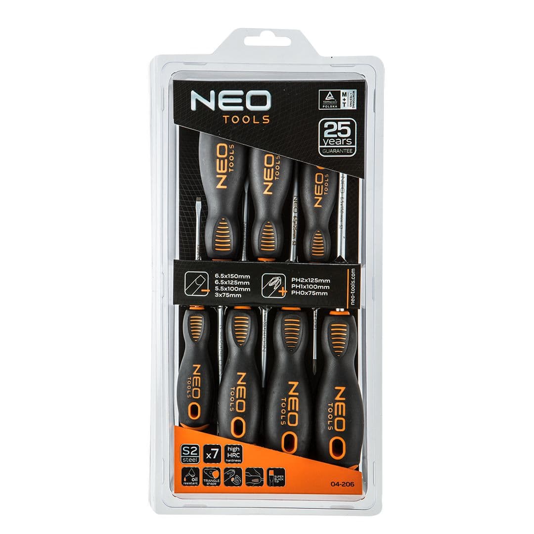 Set izvijačev NEO TOOLS, 7 kosov 5