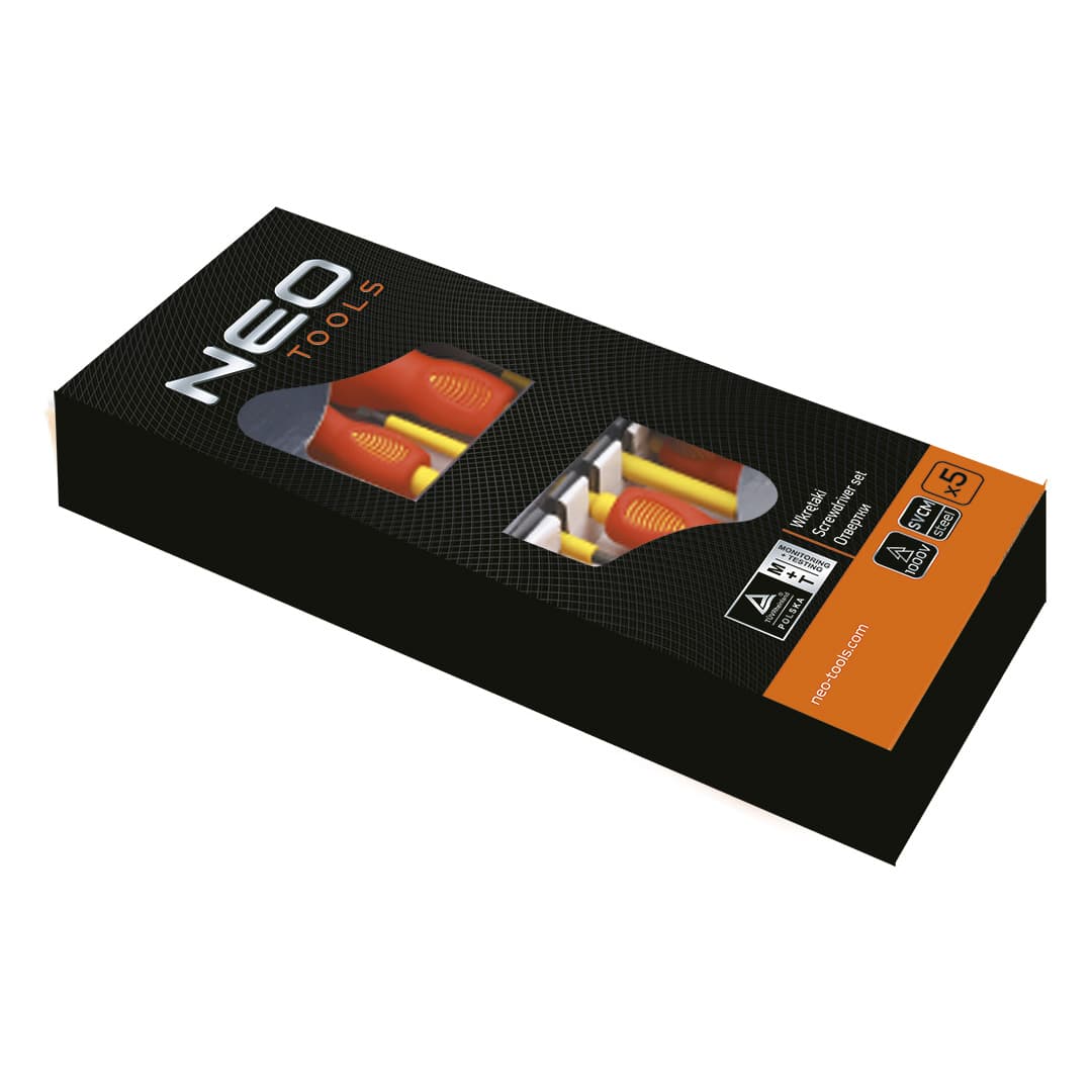 Izvijači NEO TOOLS 1000V, set 5 kos., S2 3