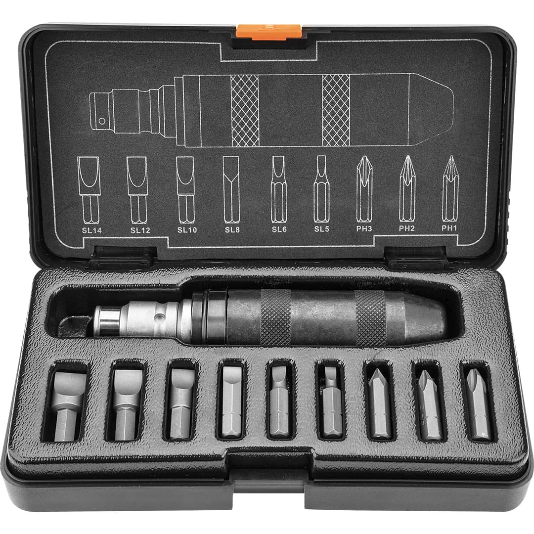 Udarni vijačnik NEO TOOLS (set 11 kosov)