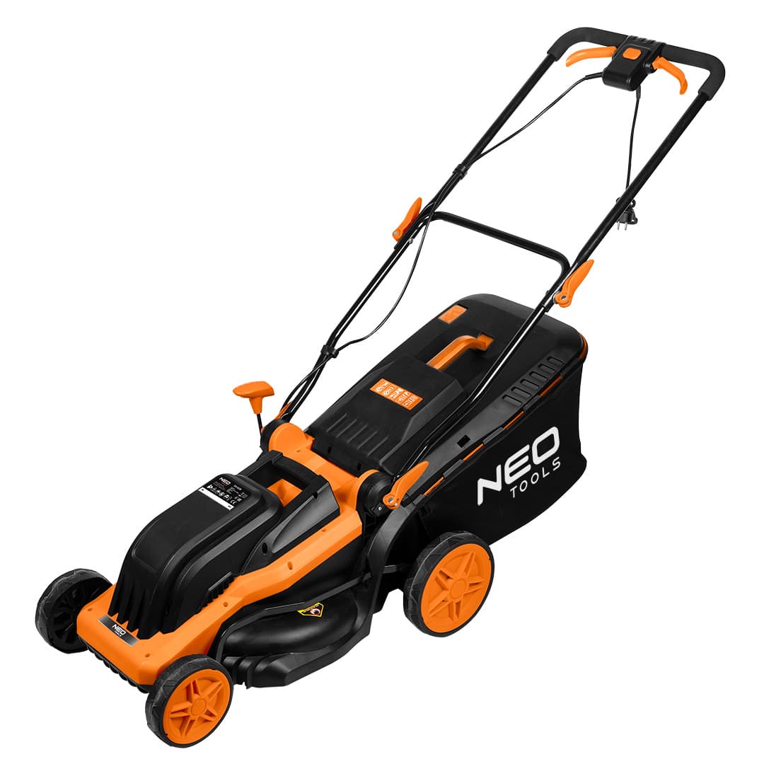 NEO TOOLS Kosilnica 1600W, 380 mm, košara 45L