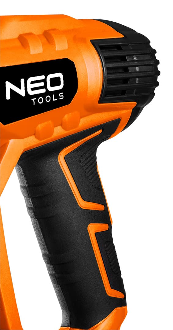 NEO TOOLS Vroč zrak piha pištola 2000W, z LCD, kovčkom 4