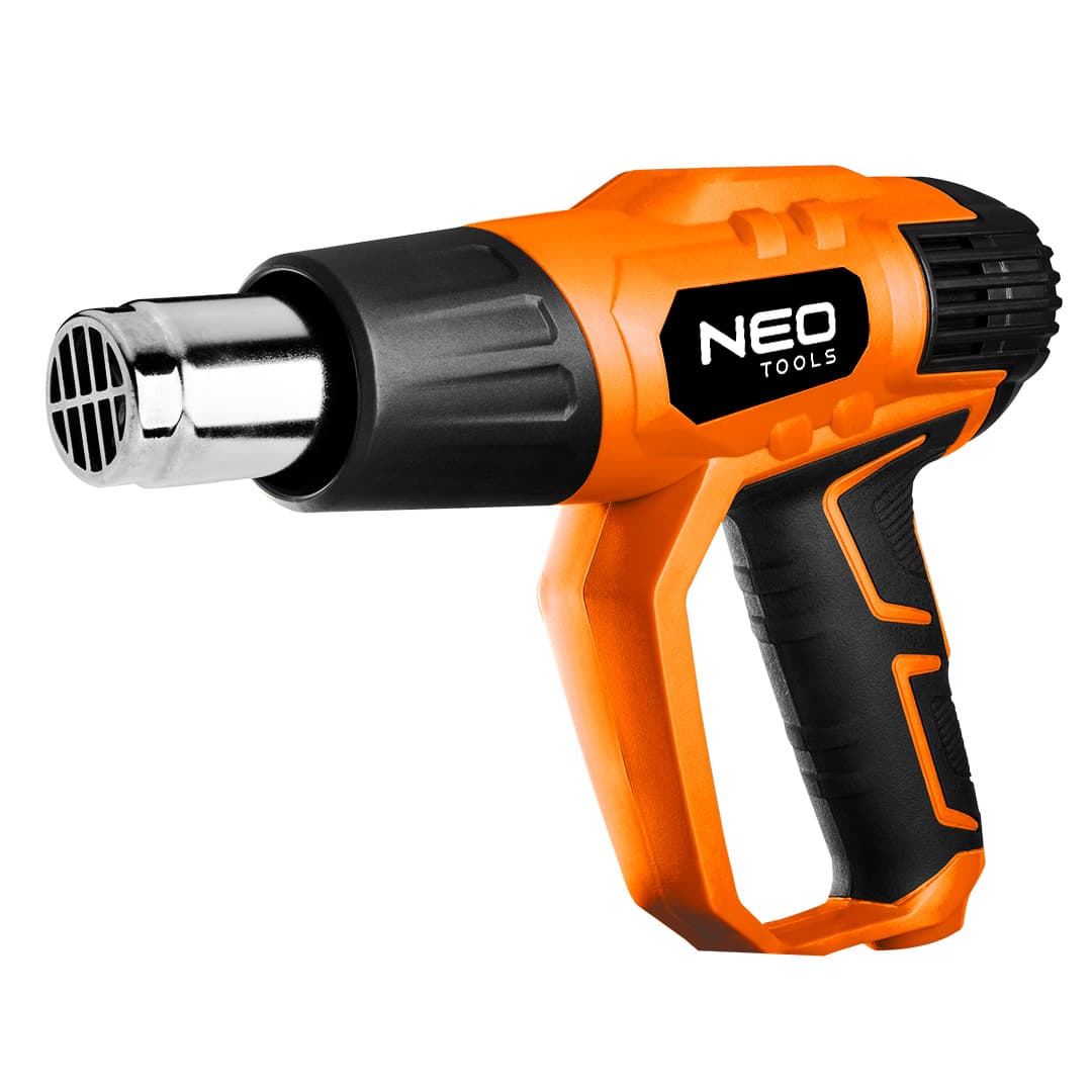 NEO TOOLS Vroč zrak piha pištola 2000W, z LCD, kovčkom