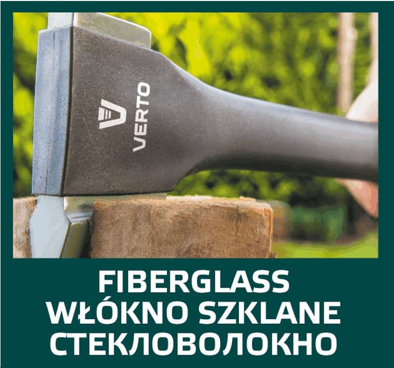 VERTO Sekira 620g, vlaknena oje, 14" 3