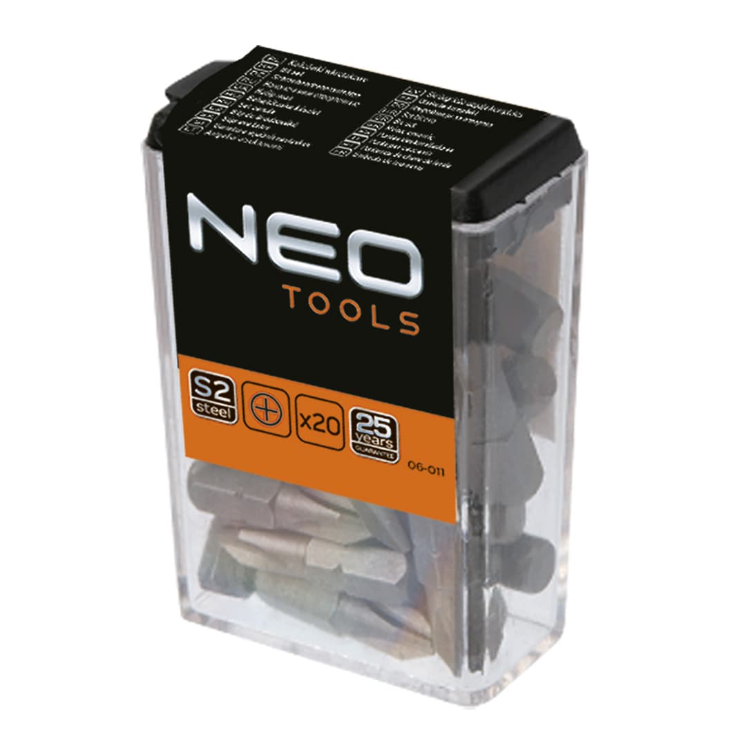 NEO TOOLS nastavki za vijačenje PH2 x 25 mm, 20 kosov 3
