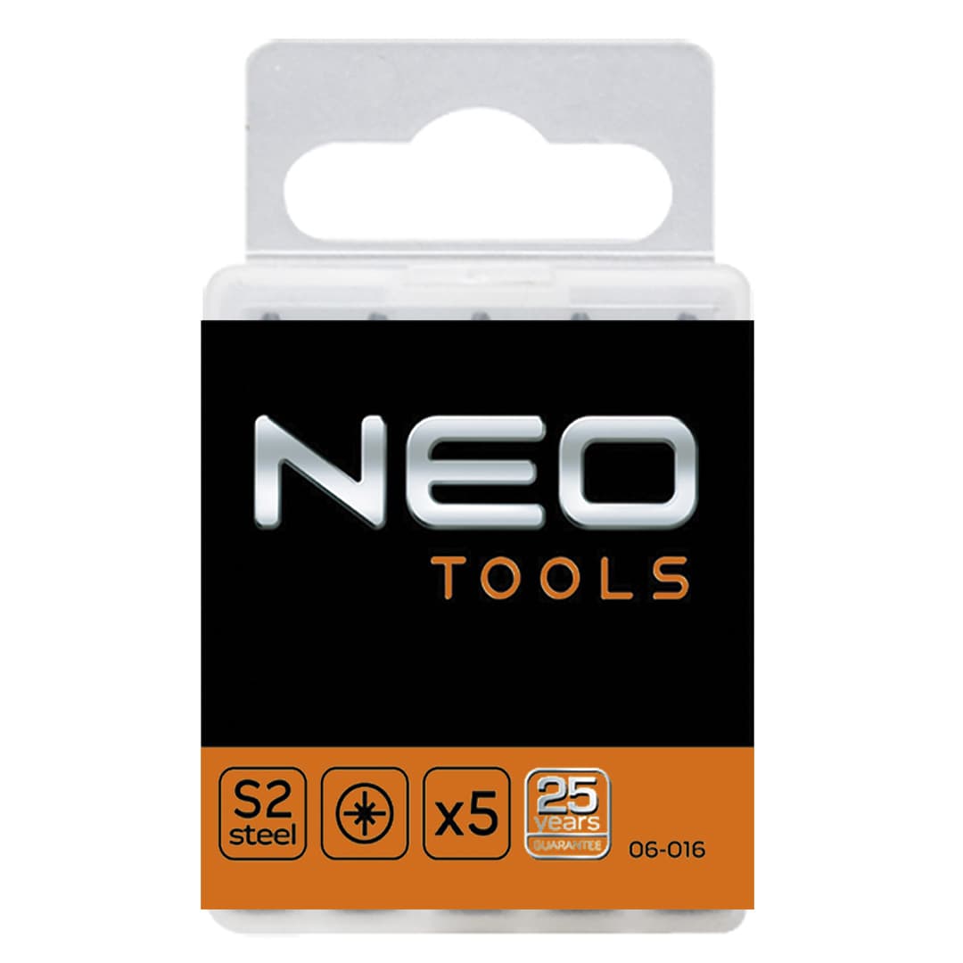 Nastavki za vijačenje NEO TOOLS PZ2 x 25 mm, 20 kos 3