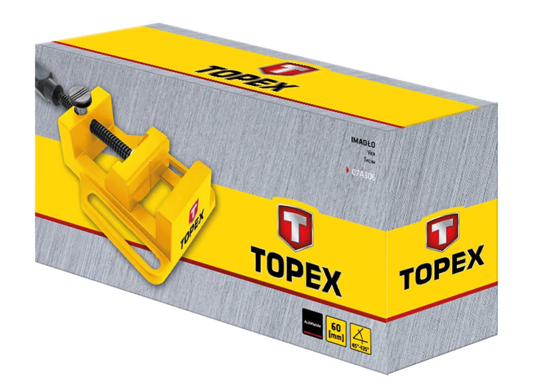 Modelarsko primež TOPEX, 60 mm 3