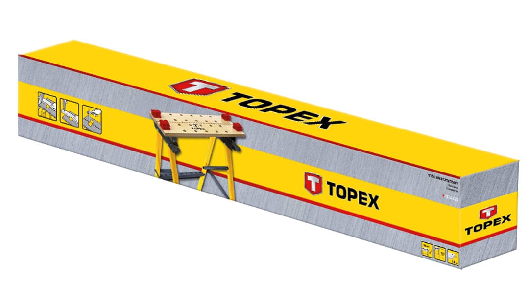 Delovna miza TOPEX, 60 x 24 x 78.5 cm 4
