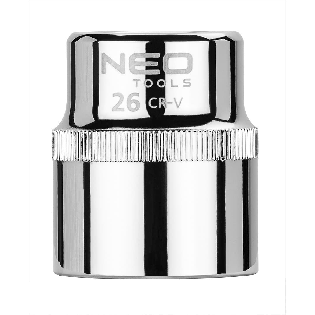 NEO TOOLS nasadni ključ 26 mm, 1/2", Superlock