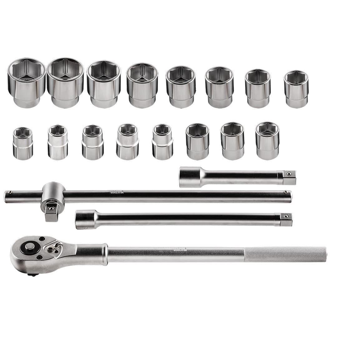 Komplet nasadnih ključev NEO TOOLS 3/4", 21 kosov 3
