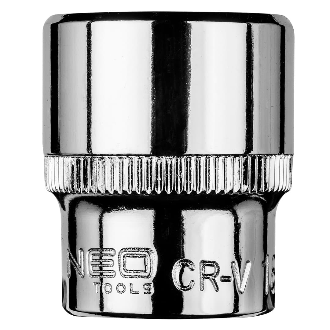 NEO TOOLS Nasadni ključ 3/8", 18 mm, CrV