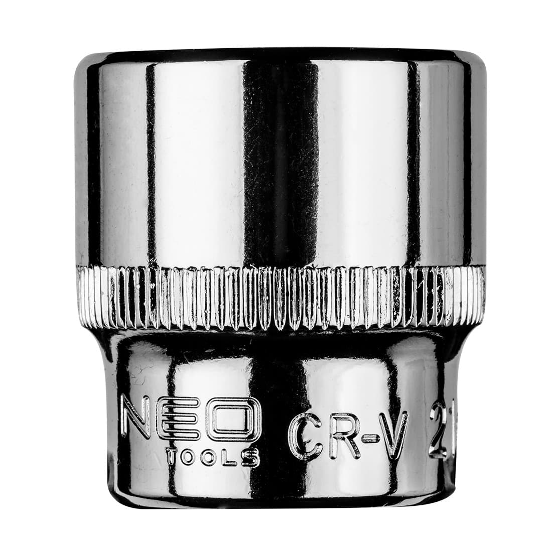NEO TOOLS Nasadni ključ 3/8", 21 mm, CrV