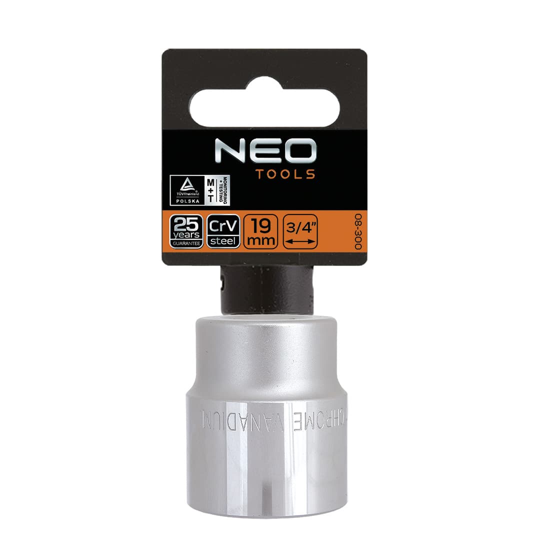 NEO TOOLS nasadni ključ 3/4", 21 mm 4