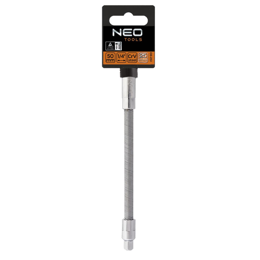 Fleksibilni podaljšek NEO TOOLS 1/4", 140 mm 3