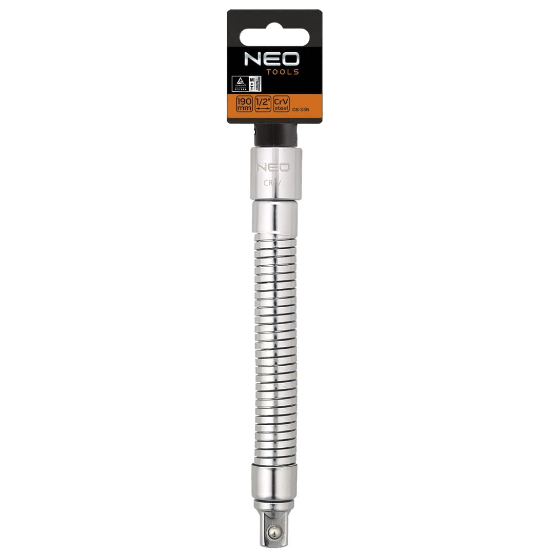 Fleksibilni podaljšek NEO TOOLS 1/2", 190 mm 3
