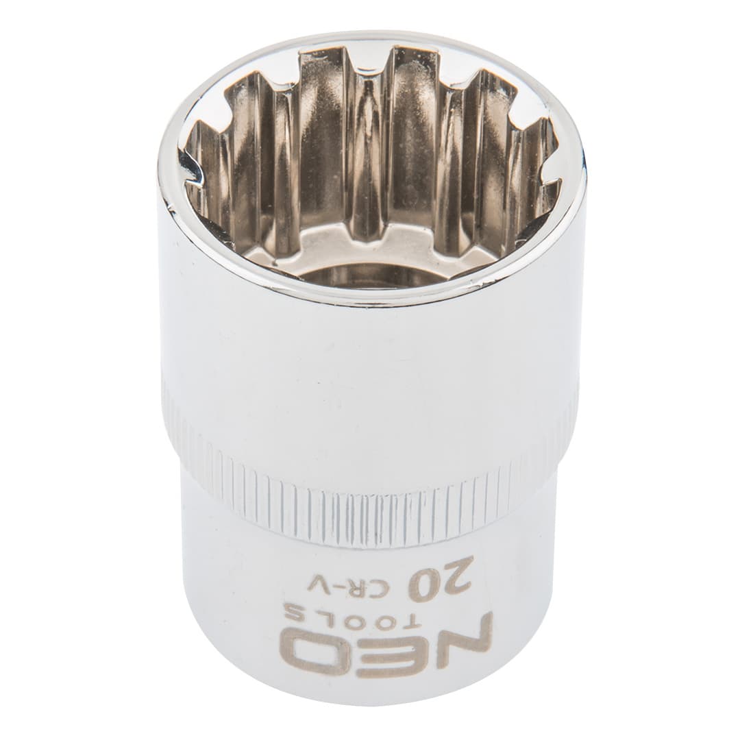Nasadka Spline NEO TOOLS 1/2", 20 mm
