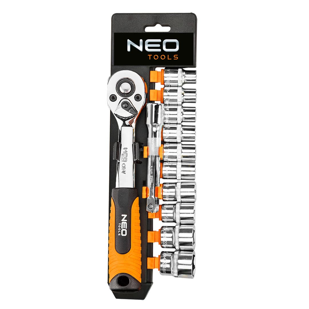 NEO TOOLS komplet nasadnih ključev 1/2", 12 kosov