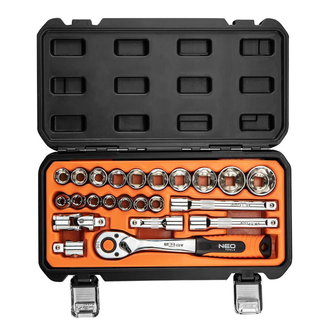 Komplet nasadnih ključev NEO TOOLS 1/2", 23 kosov 5