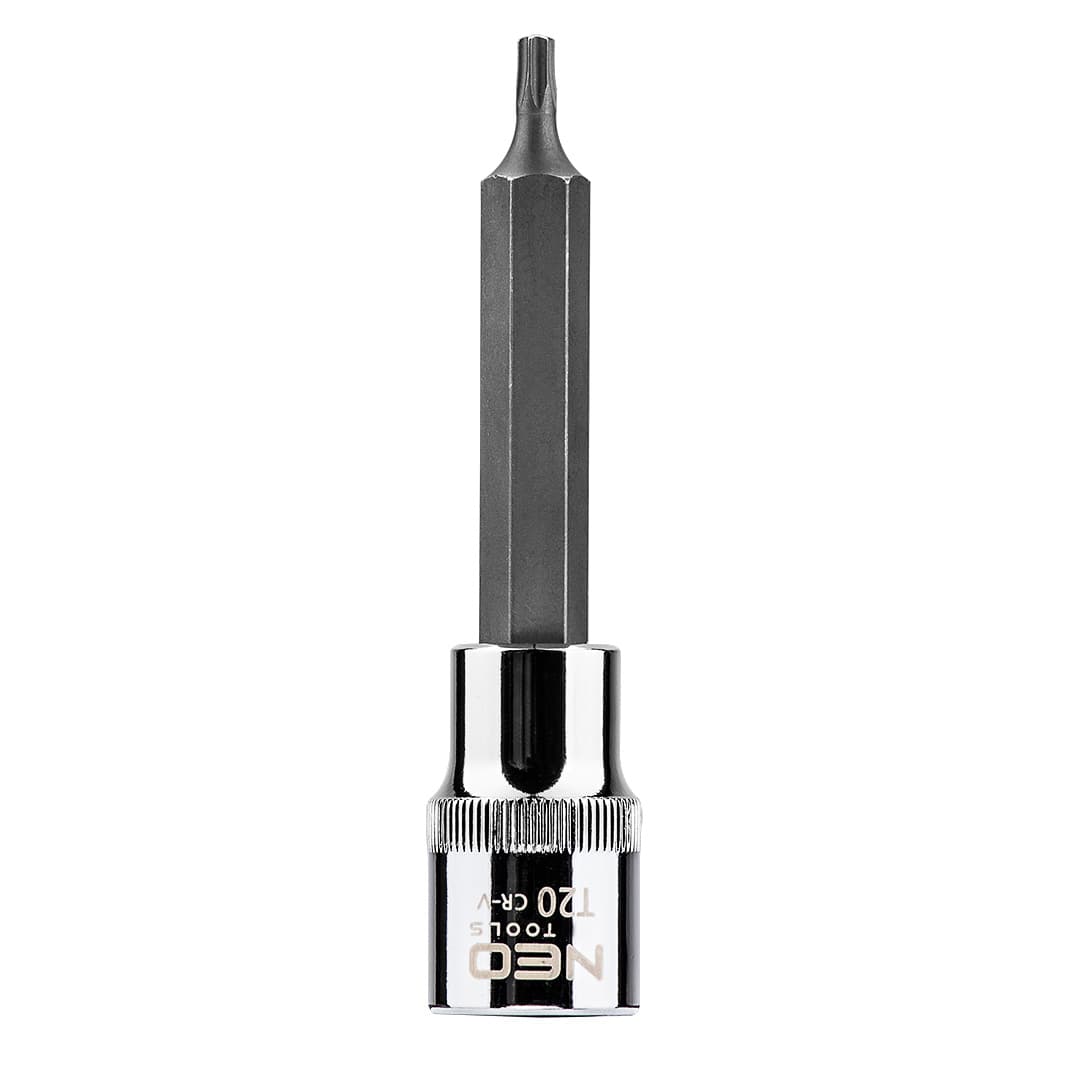 NEO TOOLS Torx nastavka 1/2", T20 x 100 mm