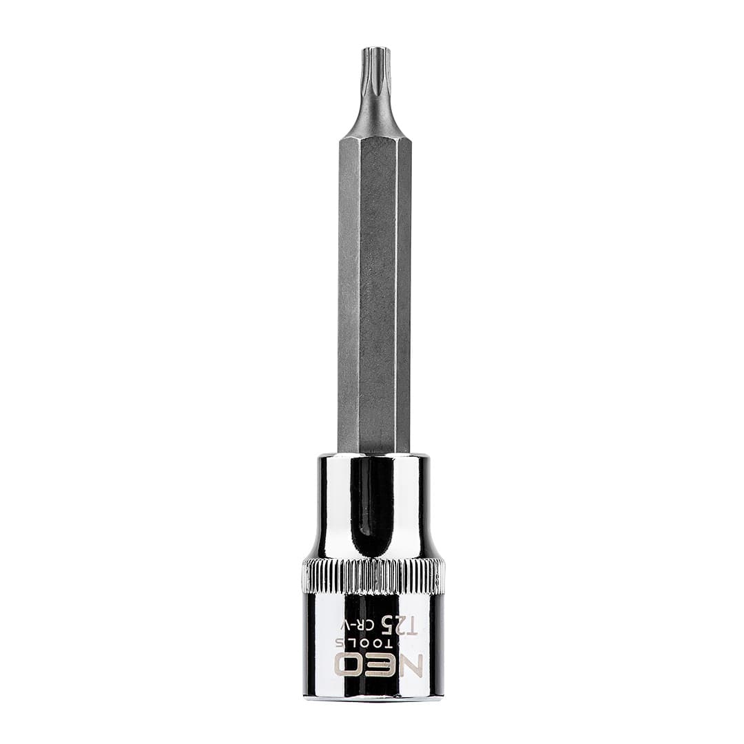 NEO TOOLS Torx nastavka 1/2", T25 x 100 mm