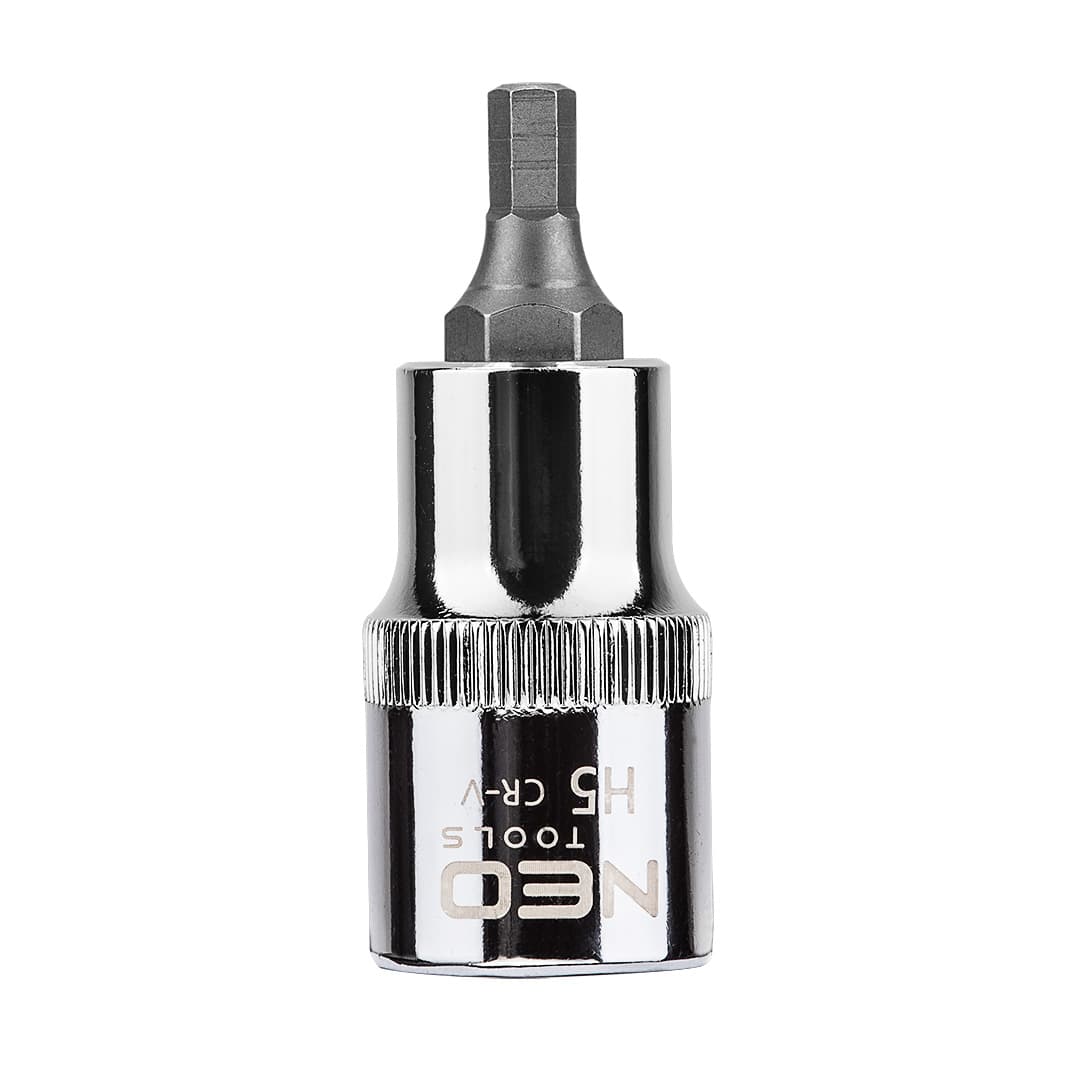 NEO TOOLS šestkotna nastavka na nasadni glavi 1/2", H5 x 55 mm