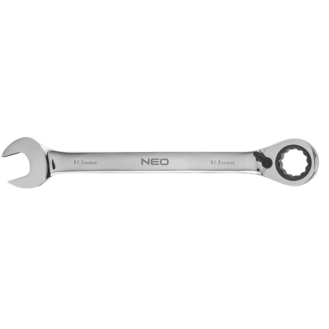 NEO TOOLS Ključ vilasto-ključni z ragljo 18 mm