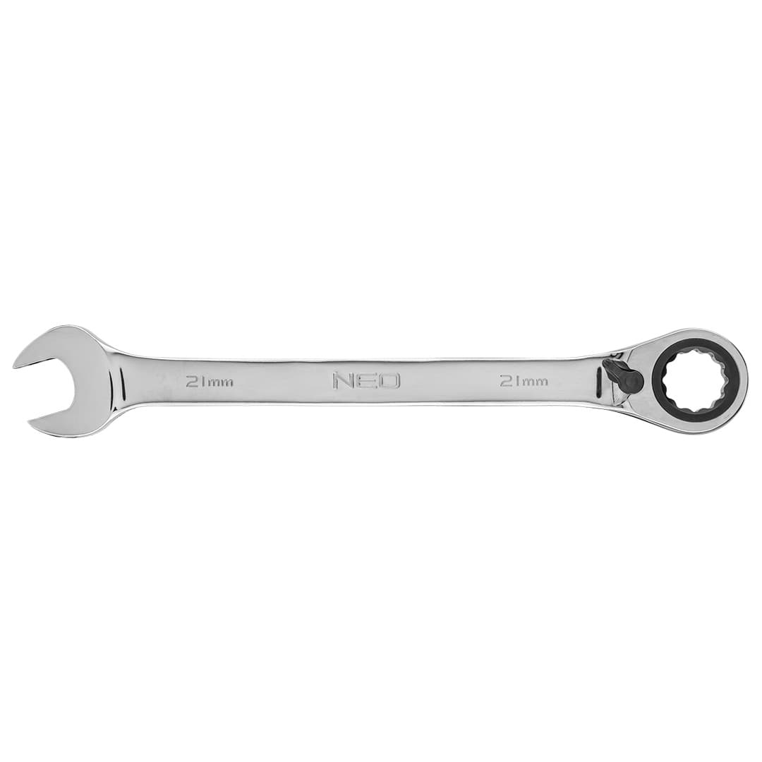 NEO TOOLS Kombinirani ključ z ragljo in preklopnikom 21 mm