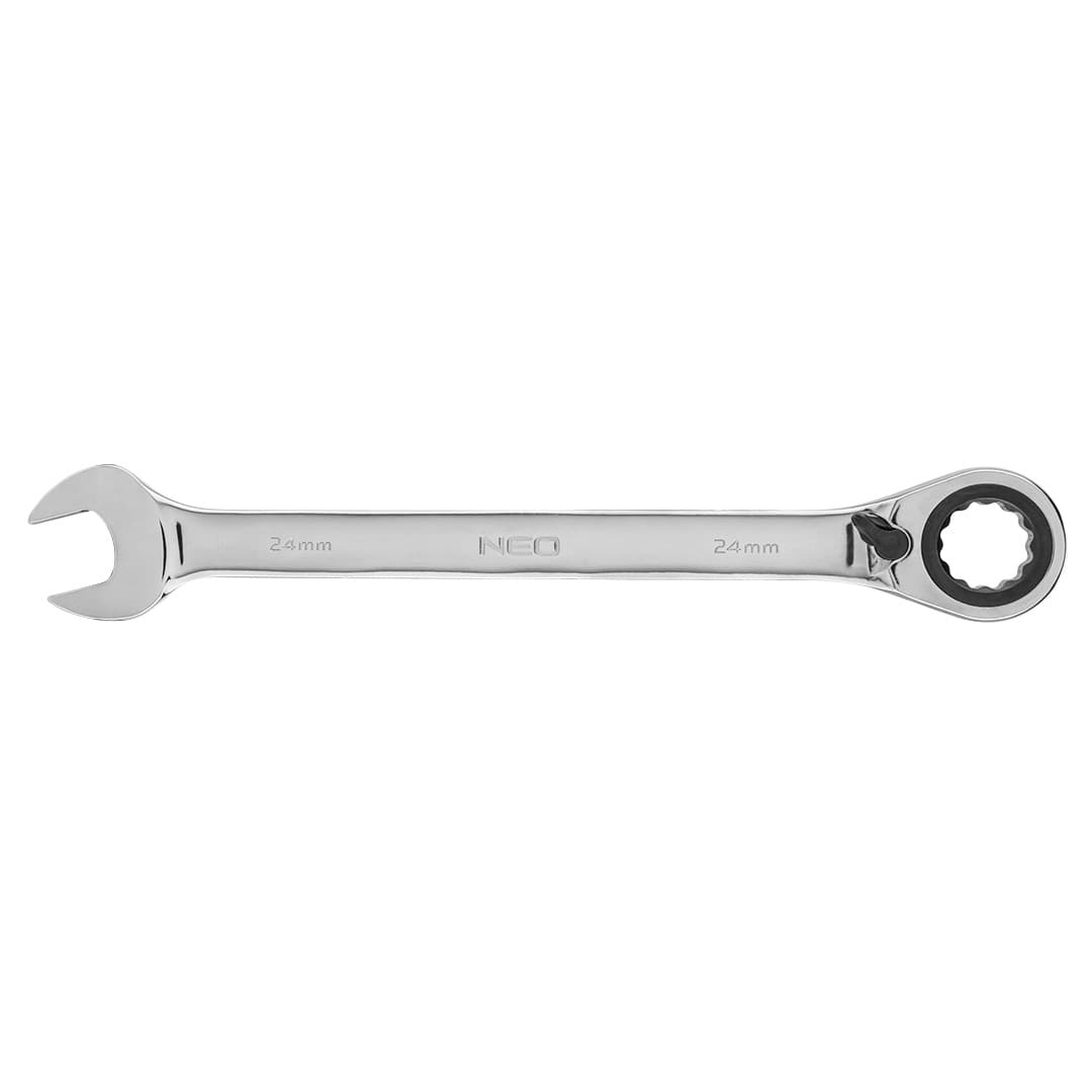 NEO TOOLS Kombinirani ključ z ragljo in preklopnikom 24 mm