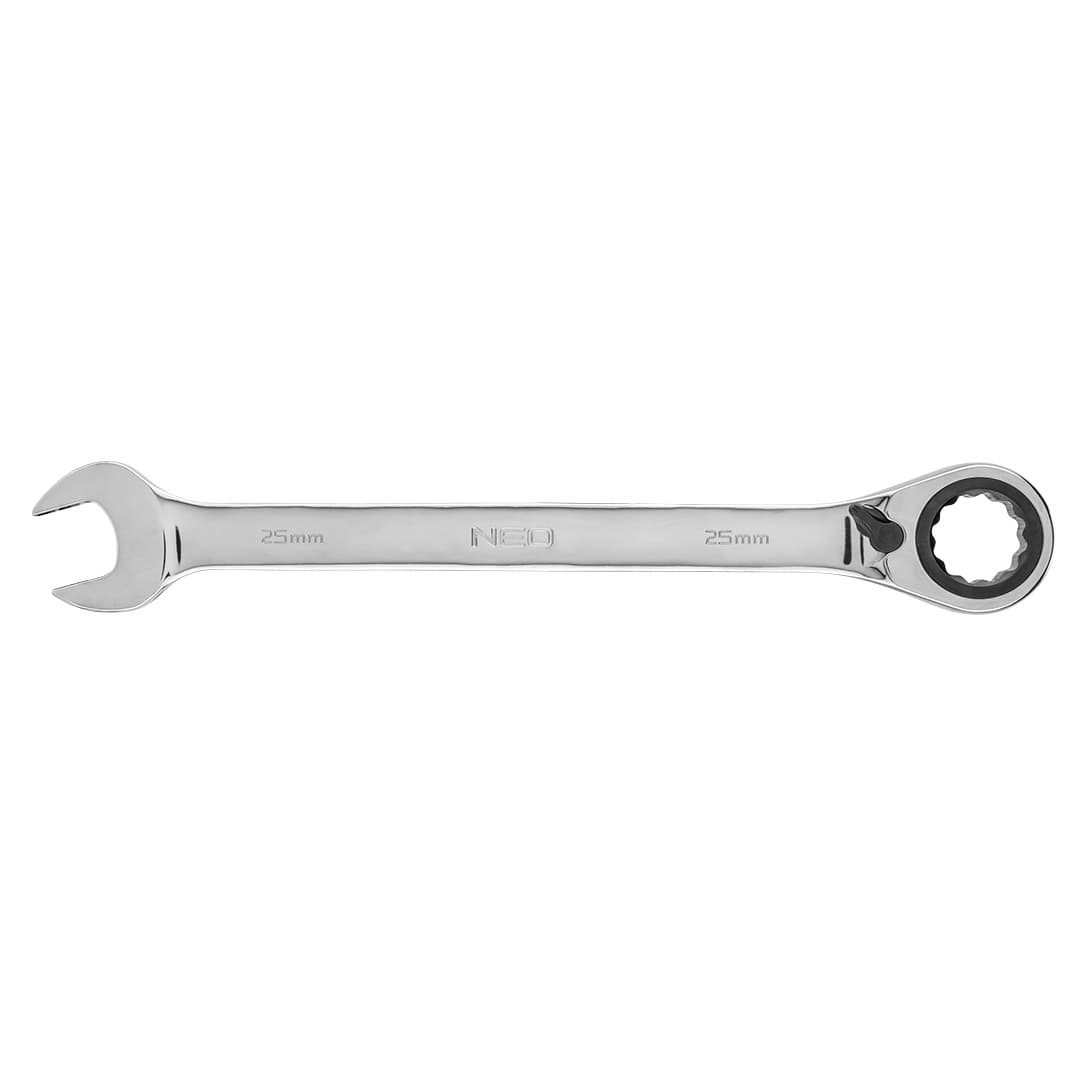 NEO TOOLS Kombinirani ključ z ragljo in preklopnikom 25 mm
