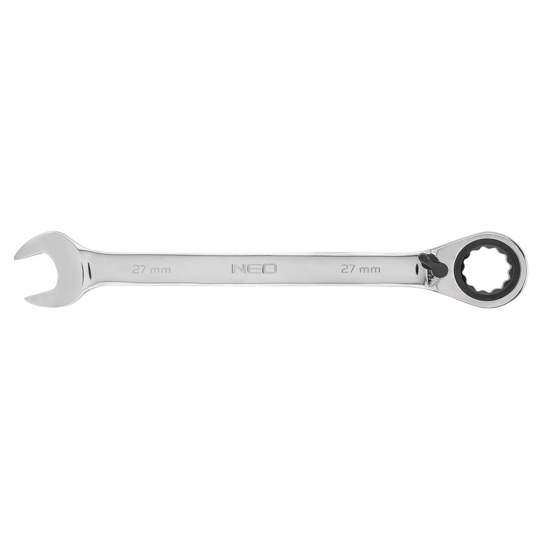 NEO TOOLS Kombinirani ključ z ragljo in preklopnikom 27 mm