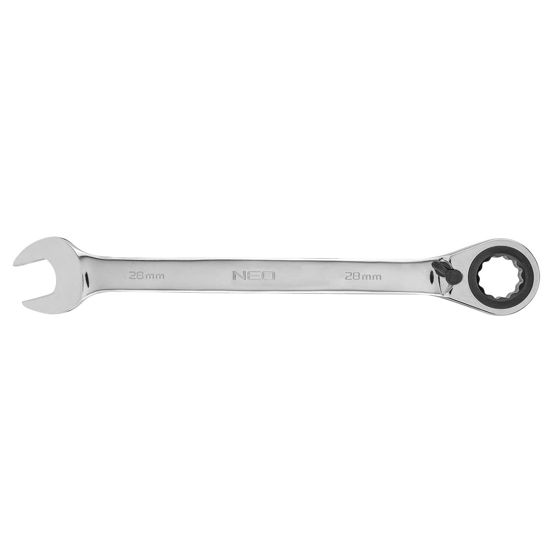NEO TOOLS Kombinirani ključ z ragljo in preklopnikom 28 mm