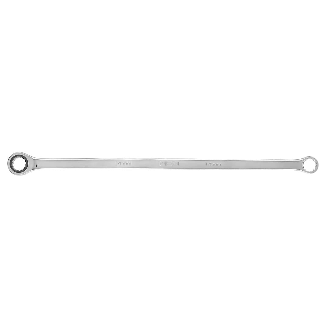 NEO TOOLS Dolgi kombinirani ključ z ragljo 14 mm